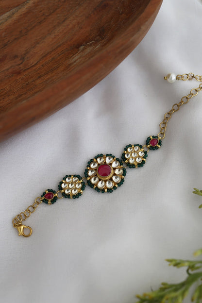Floral Motif Bracelet
 