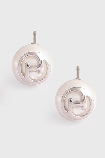 Bead Monogram Studs 