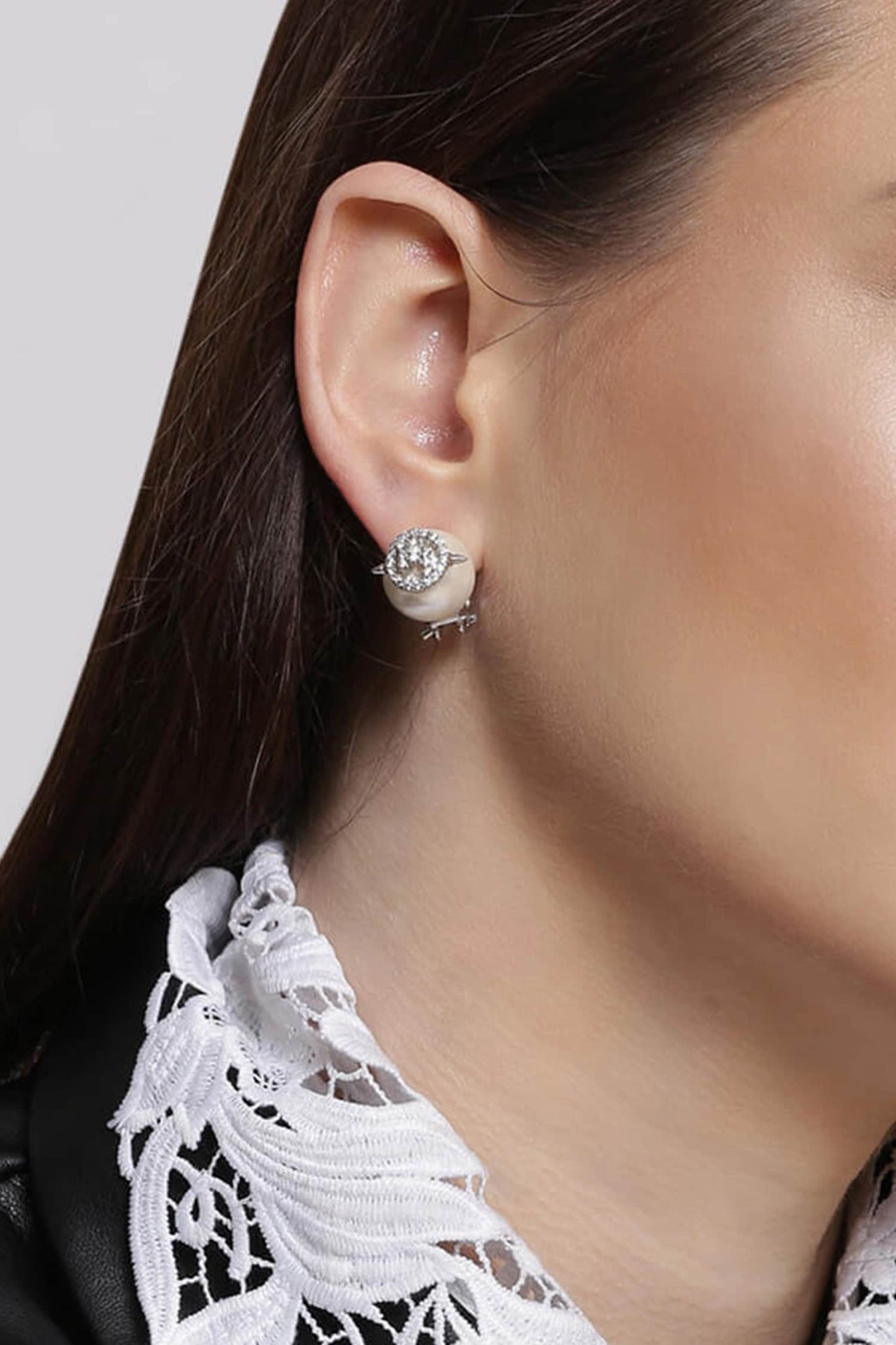 Handcrafted Bead Crystal Studs 