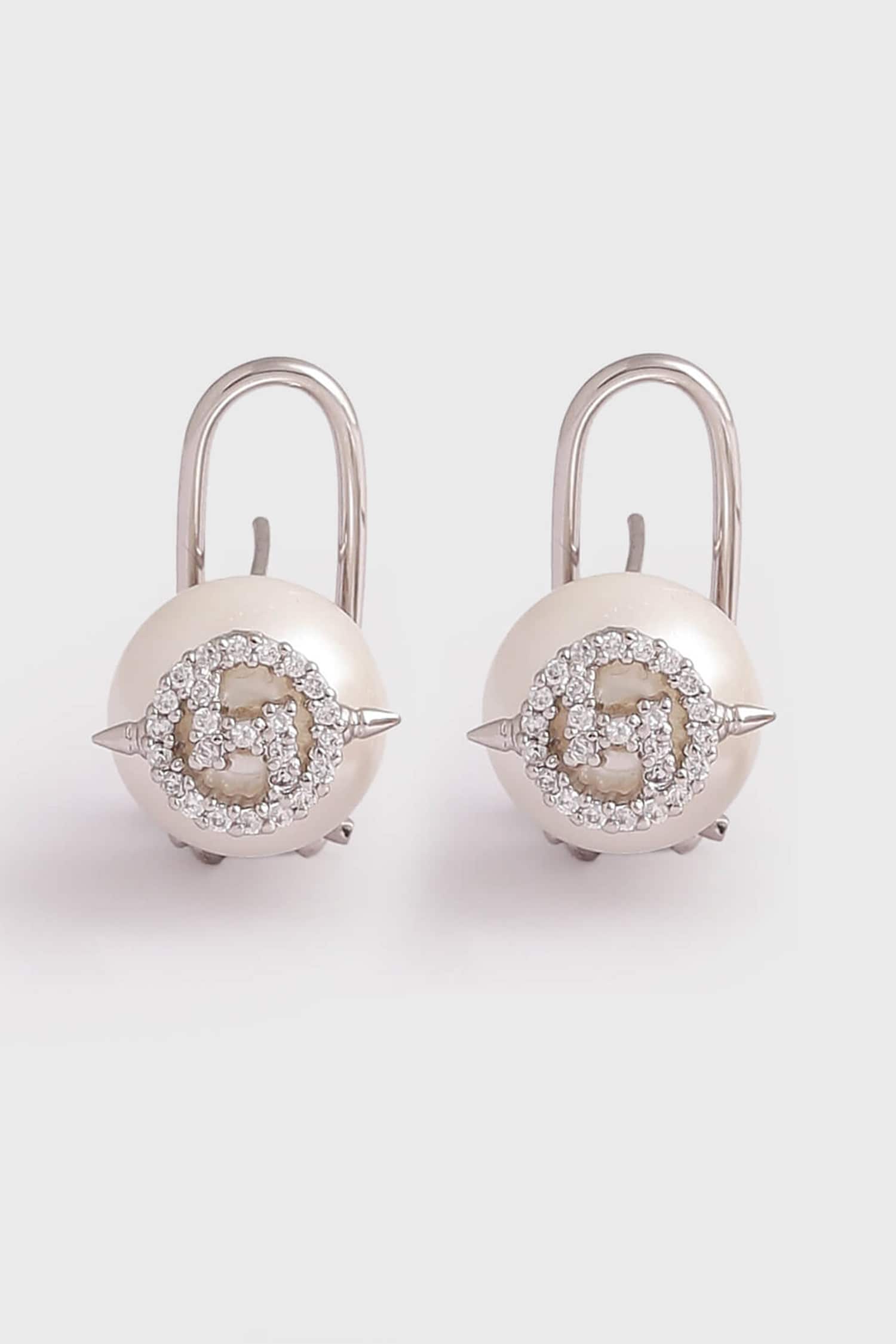 Handcrafted Bead Crystal Studs 
