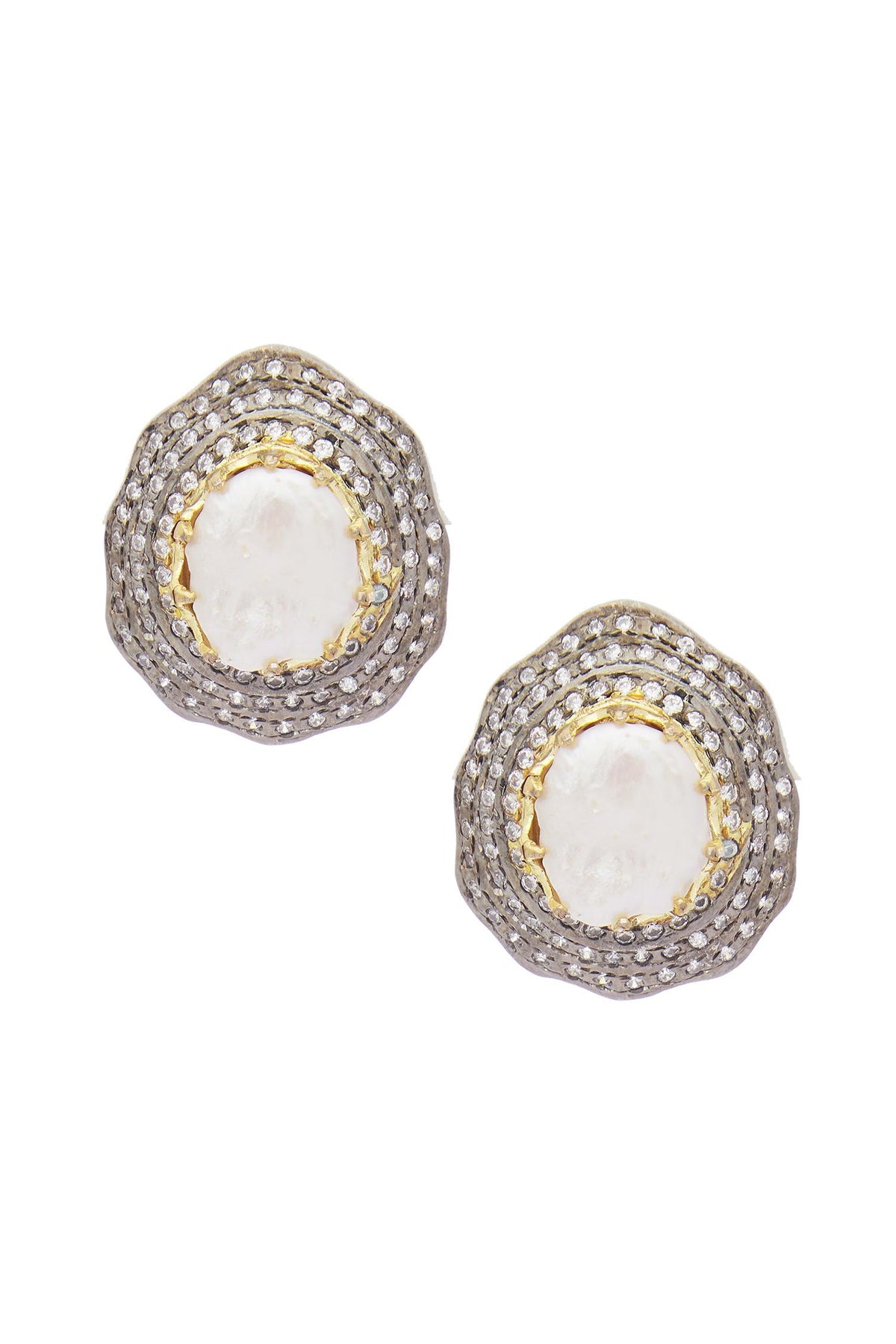 Bead Stud Earrings 