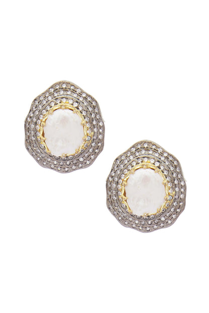 Bead Stud Earrings 