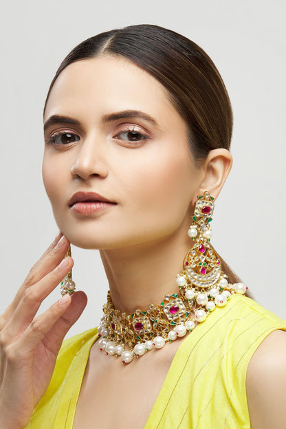 Kundan Choker Set 