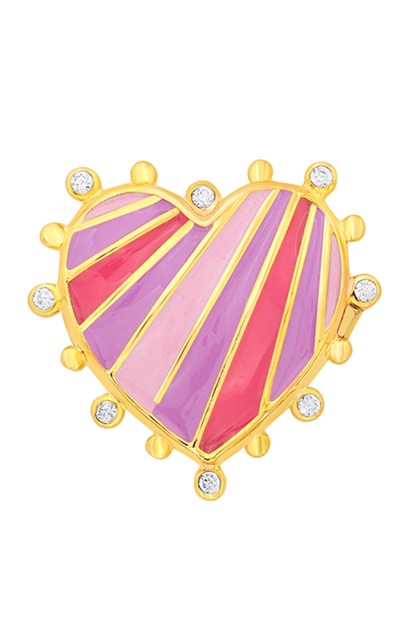 Embellished Heart Rani Charm 