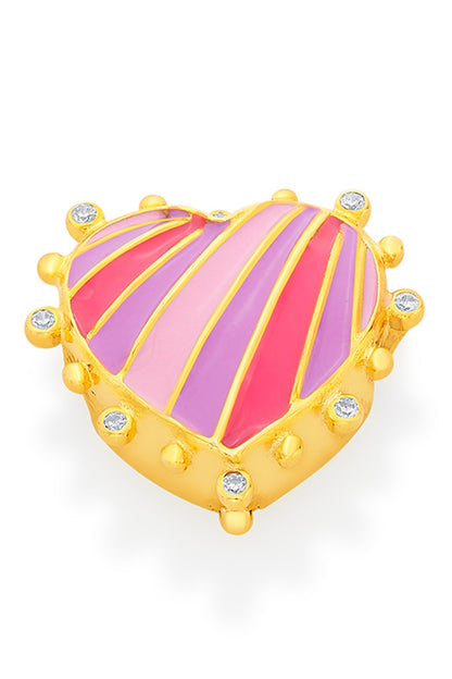 Embellished Heart Rani Charm 