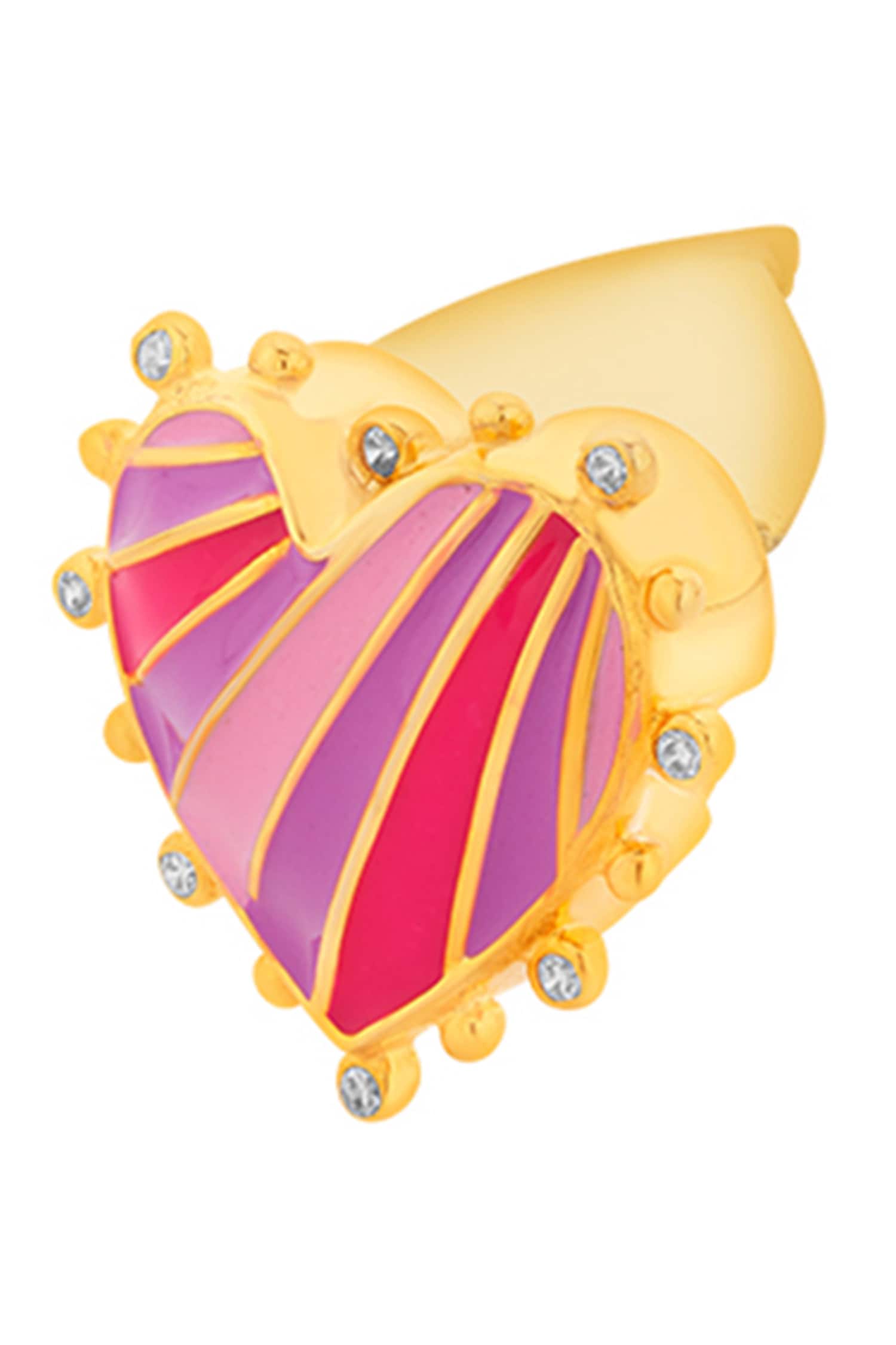 Embellished Heart Rani Charm 
