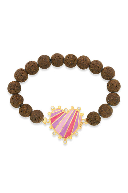 Embellished Heart Rani Charm 