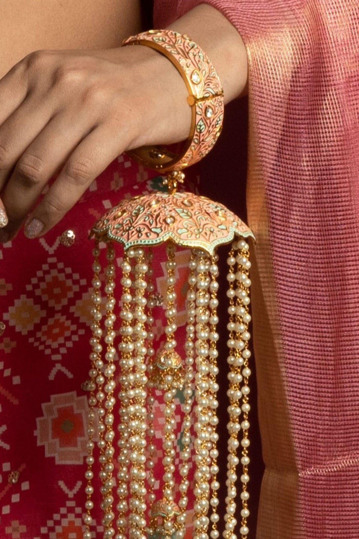 Pearl Drop Kaleeras - Set of 2 