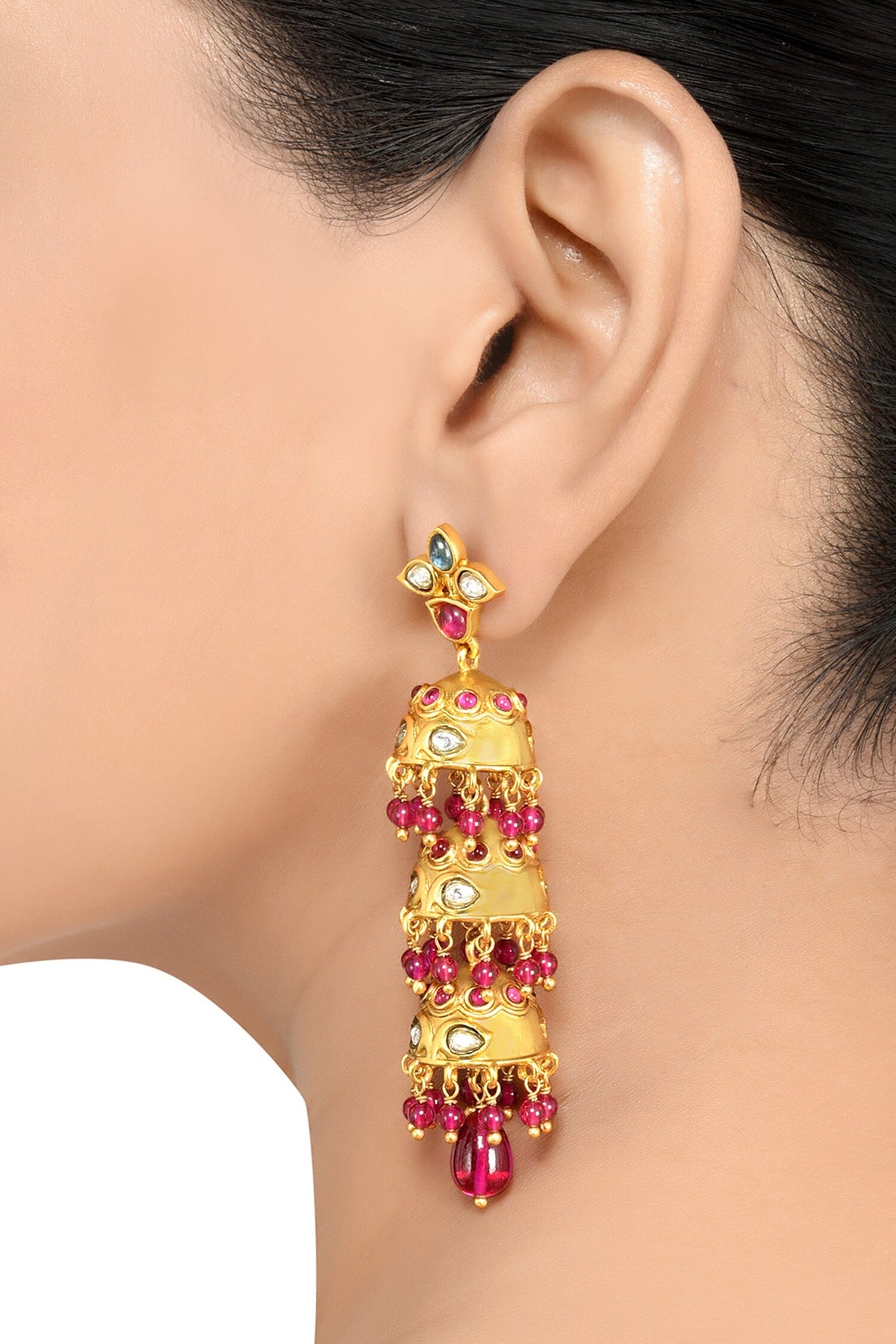 Bahara Crystal Embellished Earrings 
