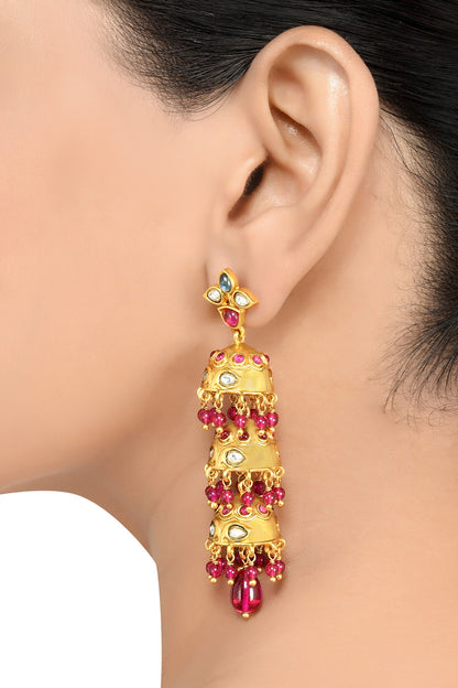 Bahara Crystal Embellished Earrings 