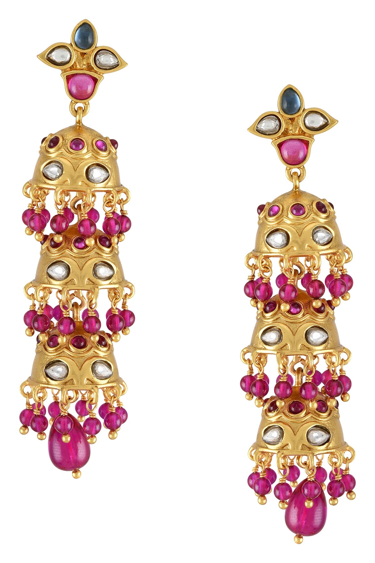 Bahara Crystal Embellished Earrings 
