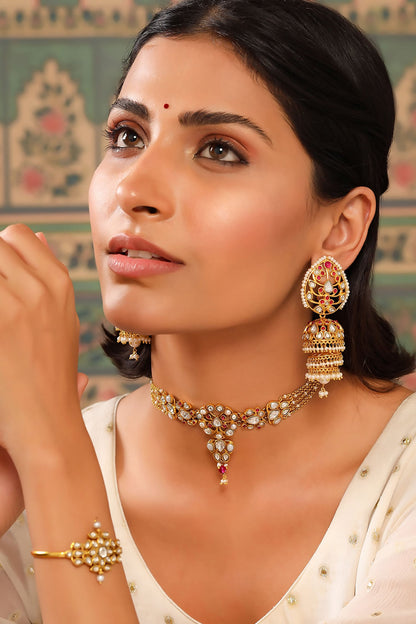 Amira Mughal Stone Studded Choker 