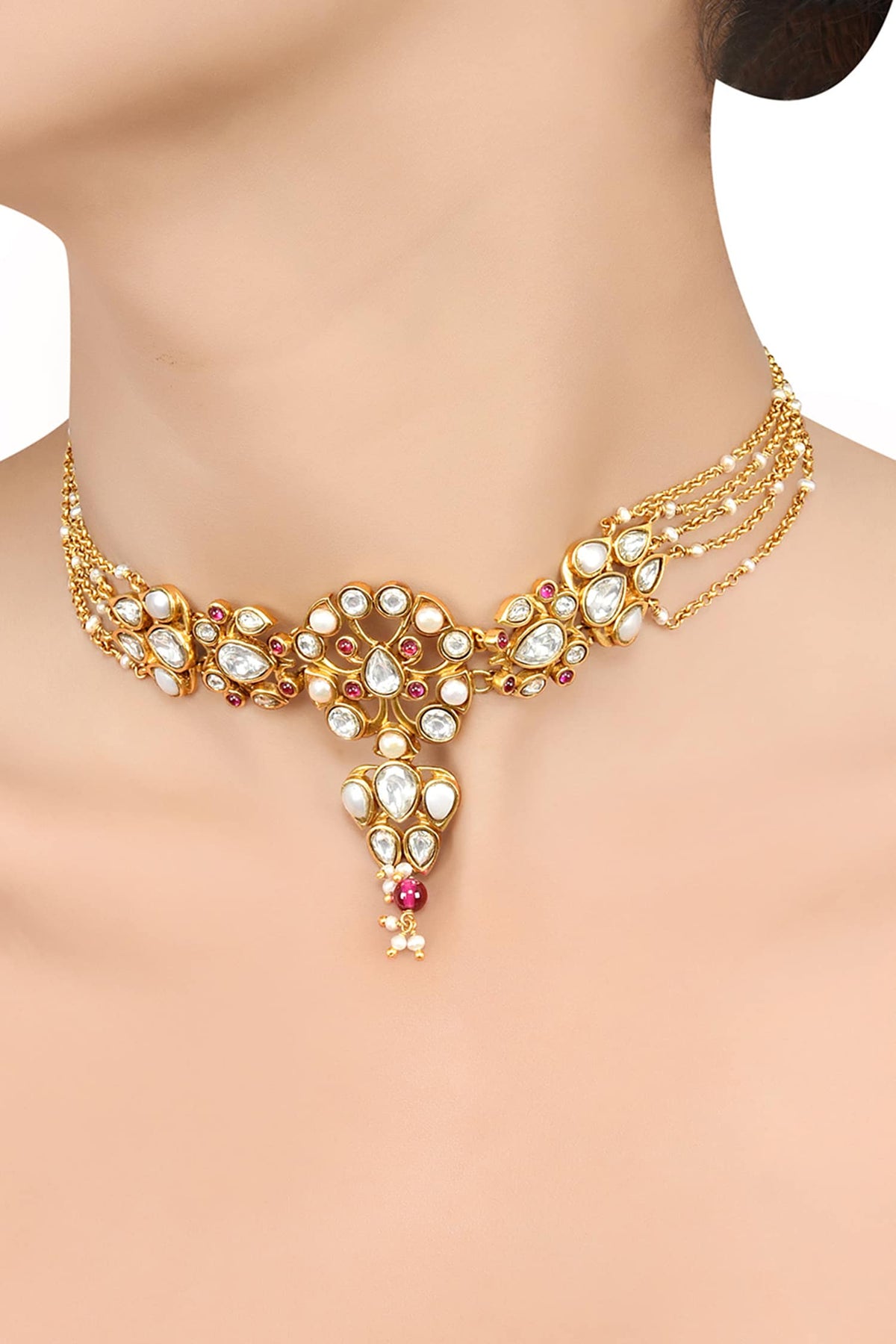Amira Mughal Stone Studded Choker 