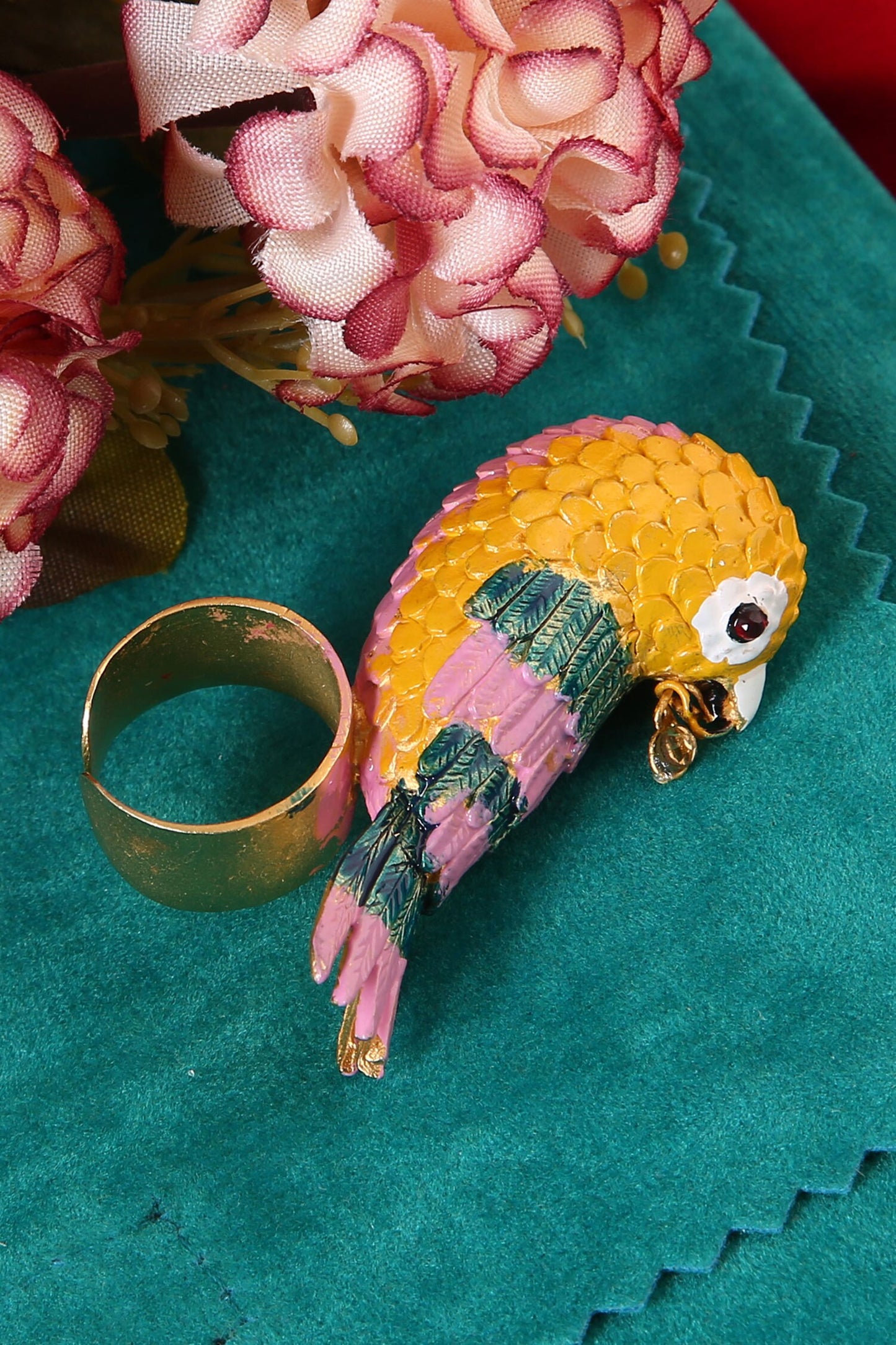 Whimsical Bird Ring 