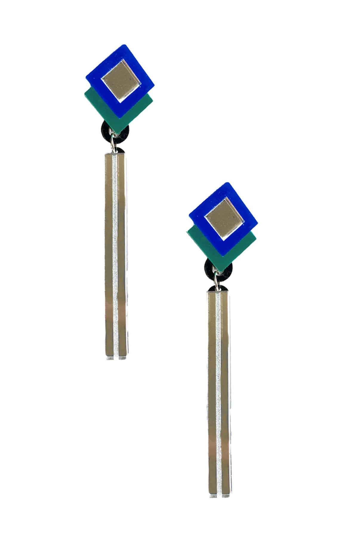 Long Acrylic Earrings 