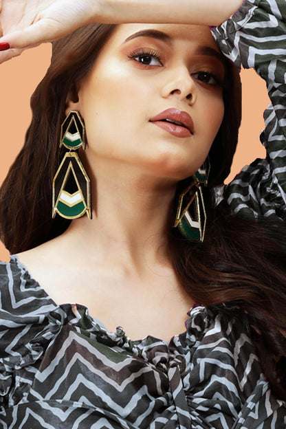 Acrylic Drop Earrings 