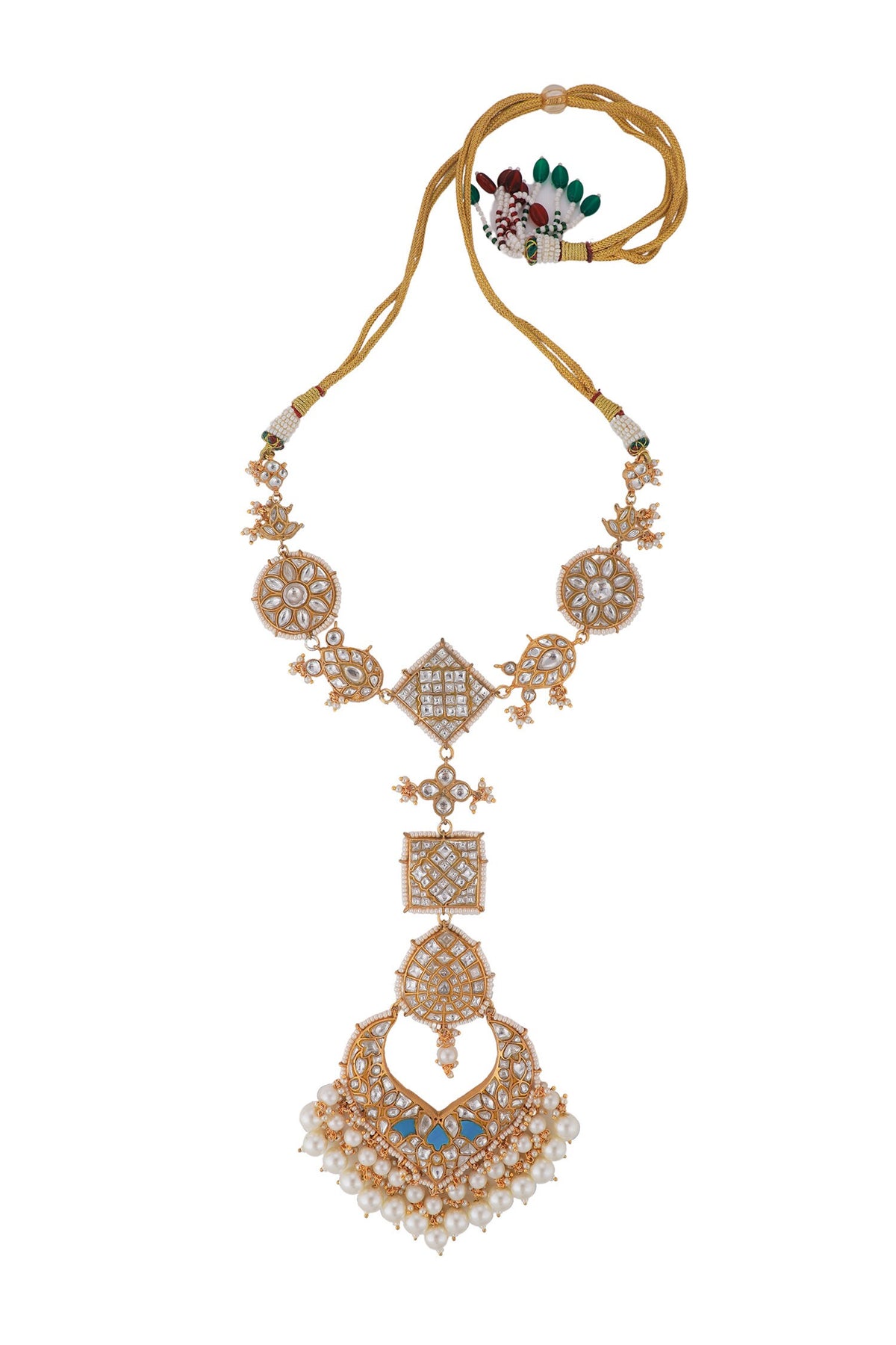 Mughal Cut Work Necklace Set 
