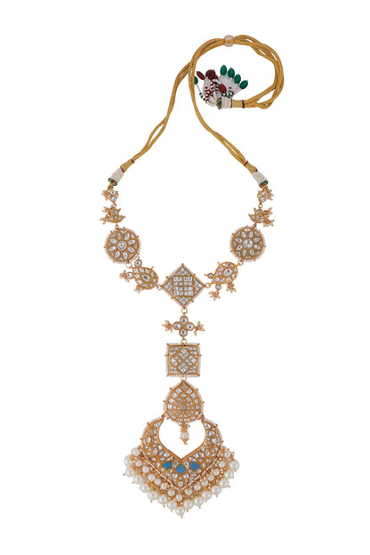 Mughal Cut Work Necklace Set 