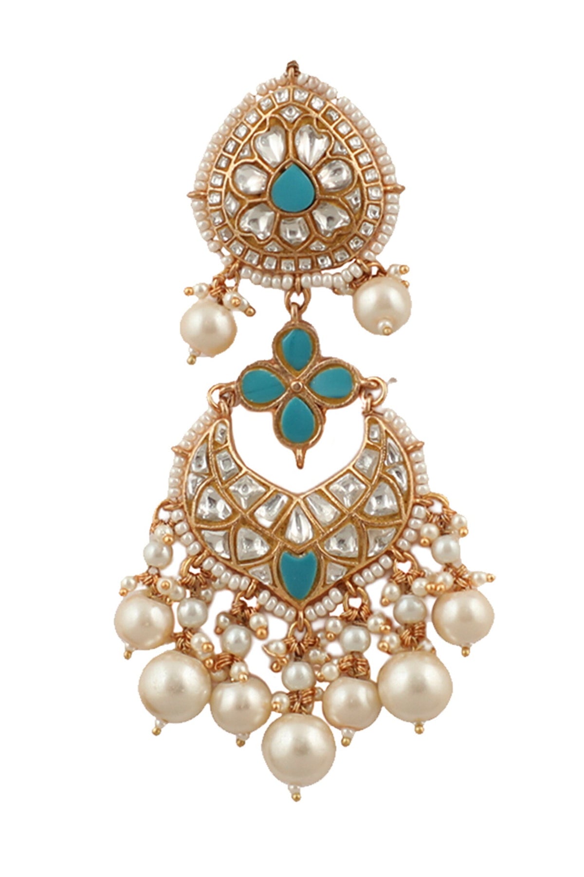 Mughal Cut Work Necklace Set 