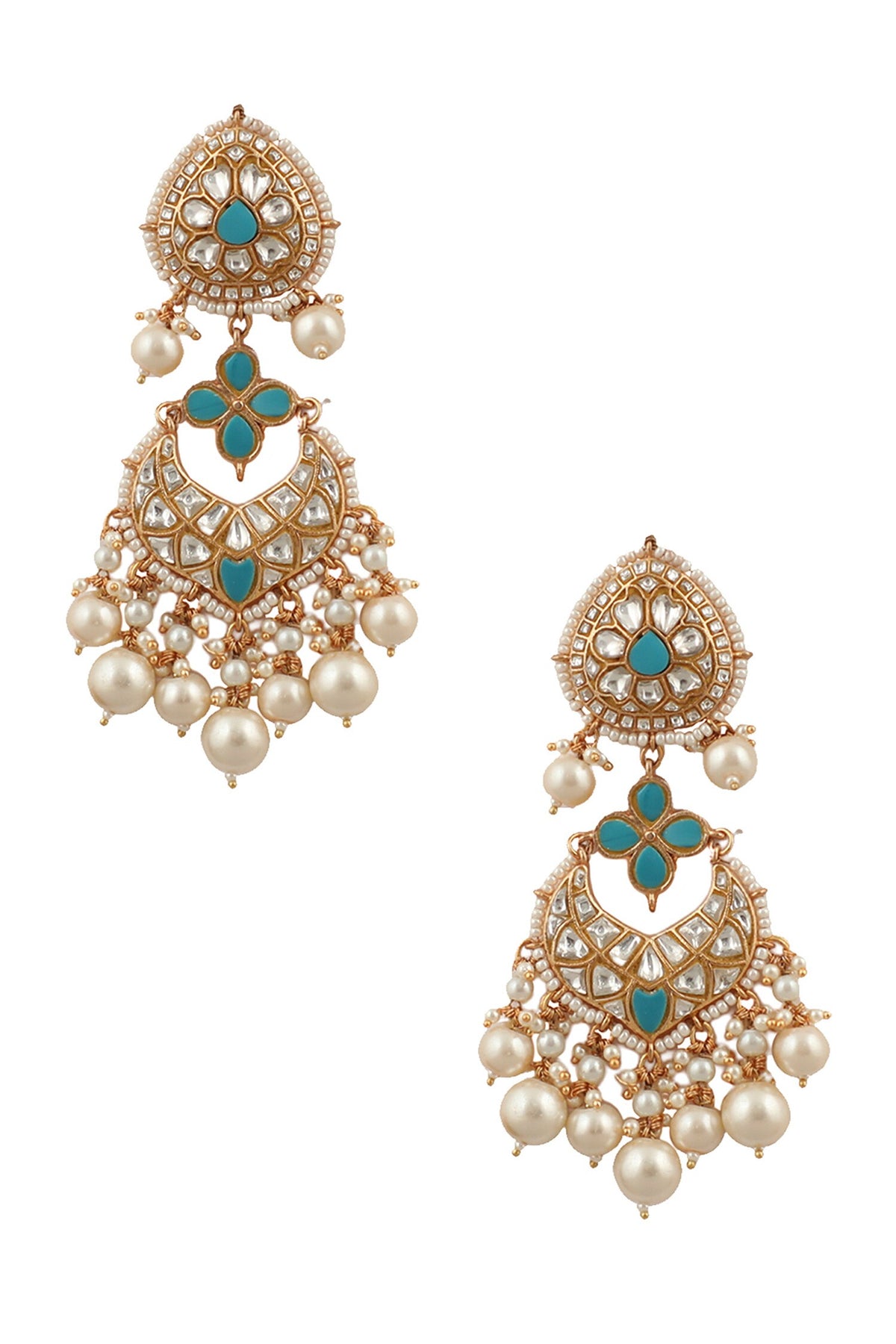 Mughal Cut Work Necklace Set 