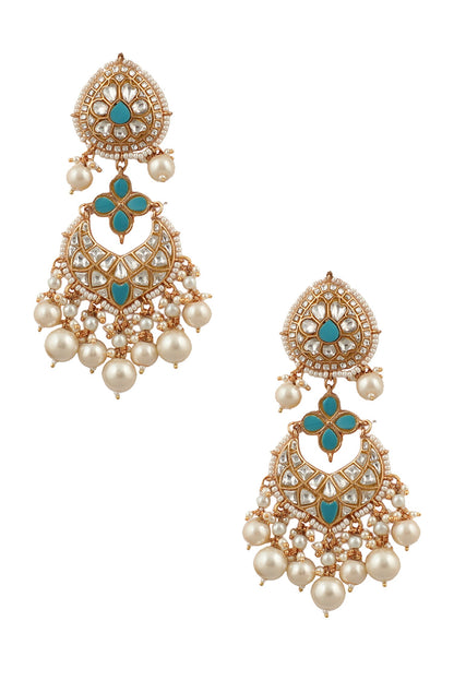 Mughal Cut Work Necklace Set 