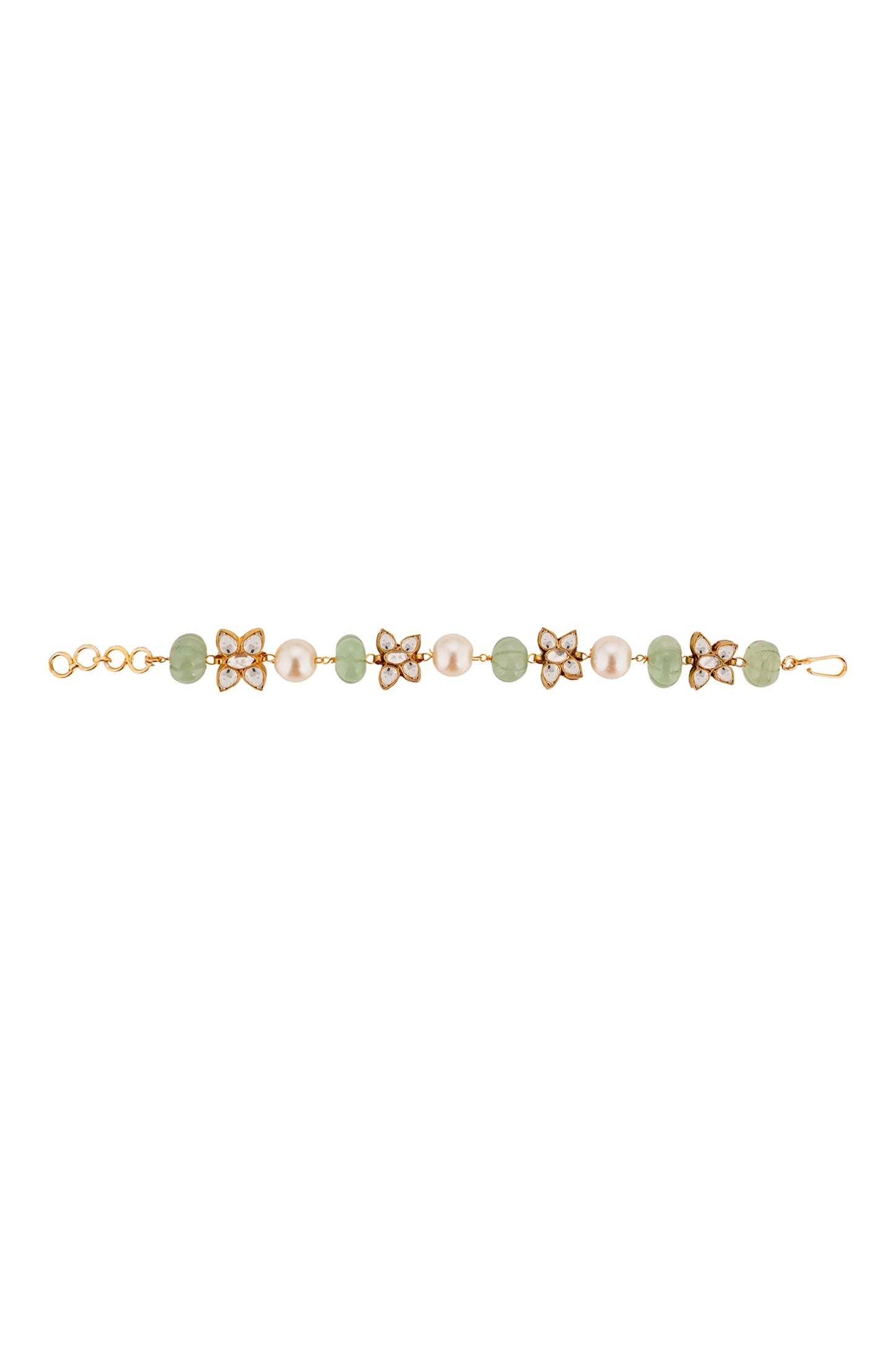 Butterfly Jadtar Stone Bracelet 