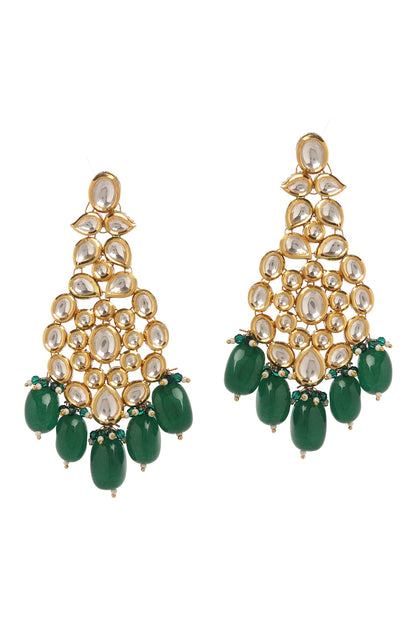 Kundan Bead Embellished Necklace Set 
