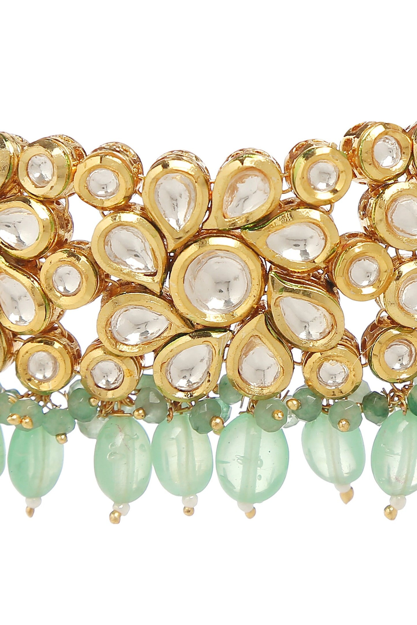 Kundan Bead Embellished Choker Set 