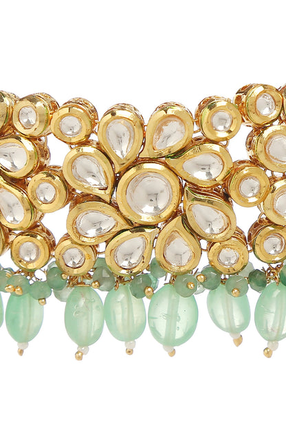 Kundan Bead Embellished Choker Set 