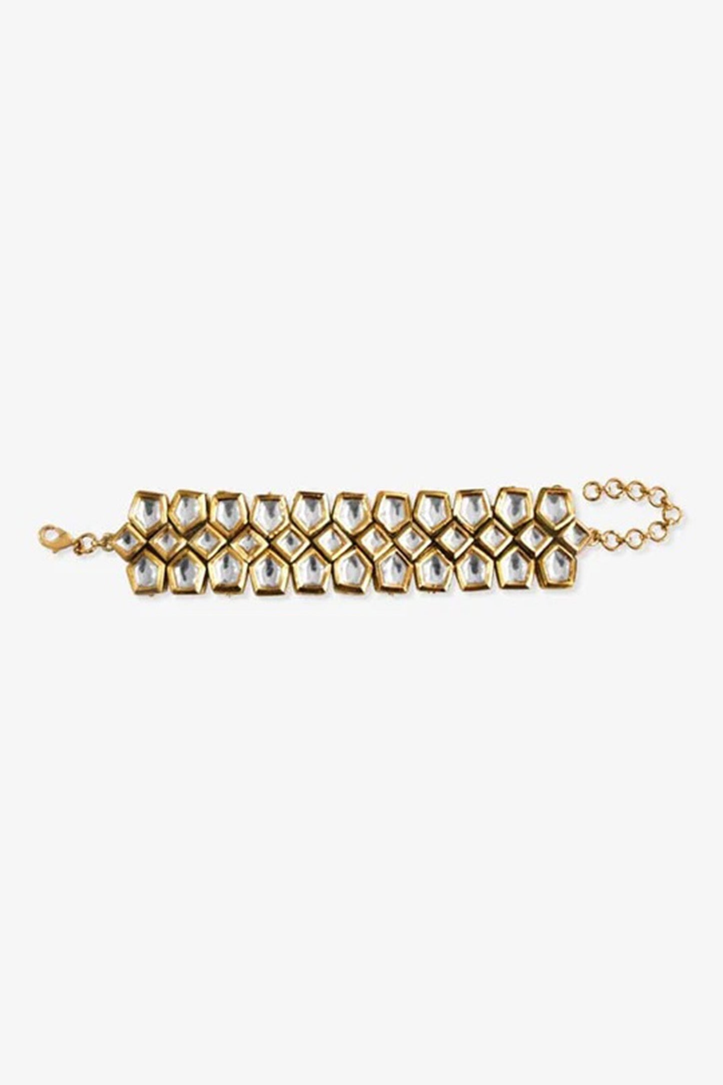 Kundan Gold Bracelet 