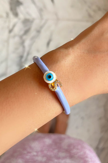 Evil Eye Stone Embellished Bracelet 