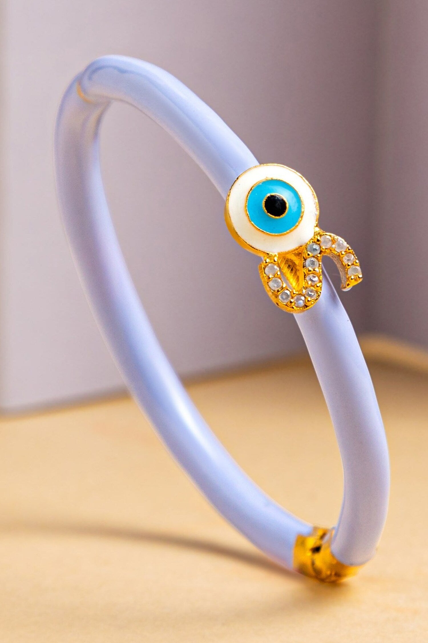 Evil Eye Stone Embellished Bracelet 
