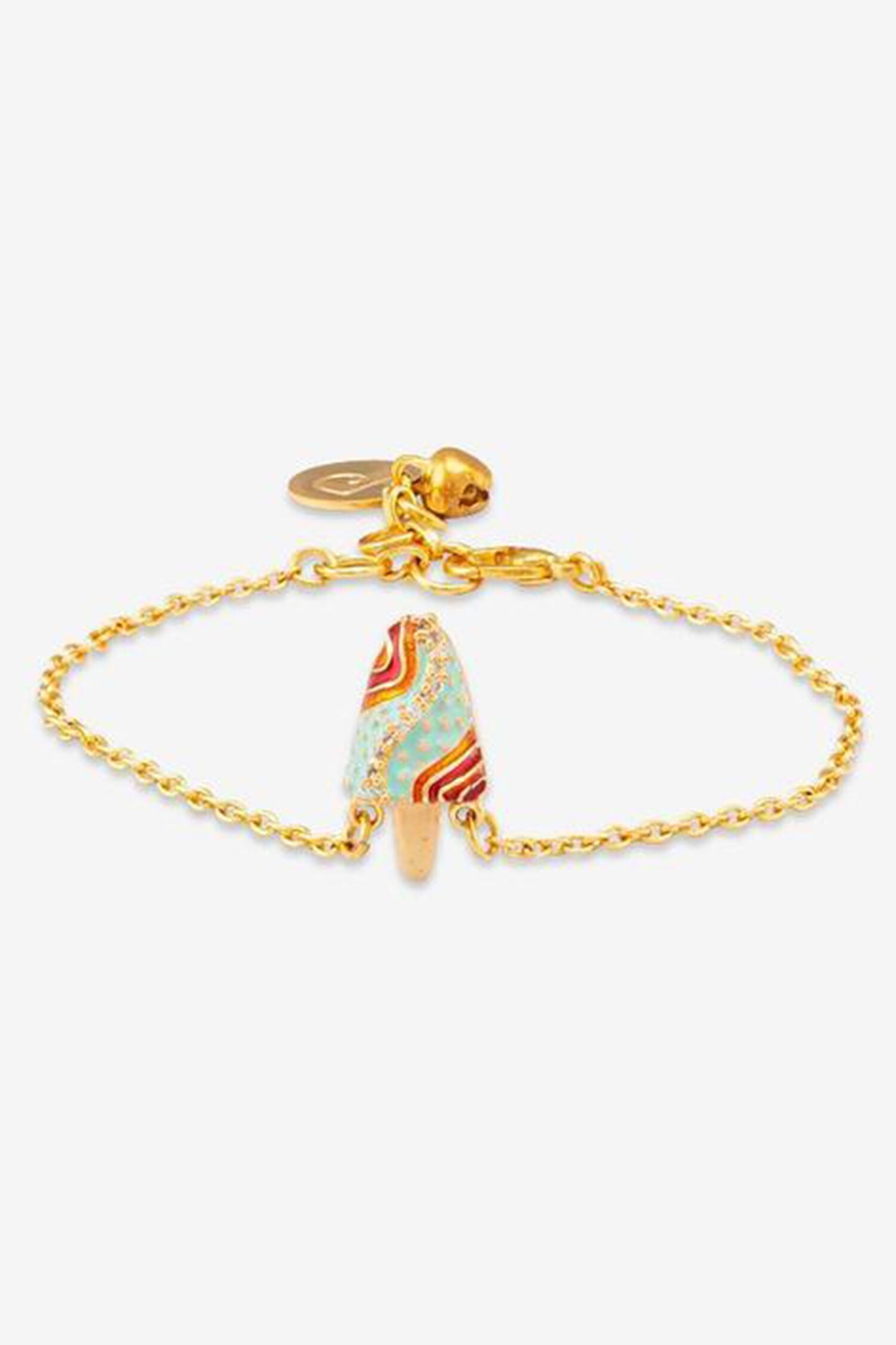 Multi Color Mint Ice Cream Charm Bracelet 