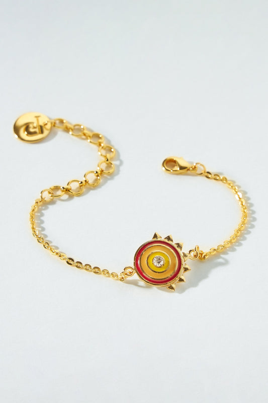 Multi Color Soleil Charm Bracelet 