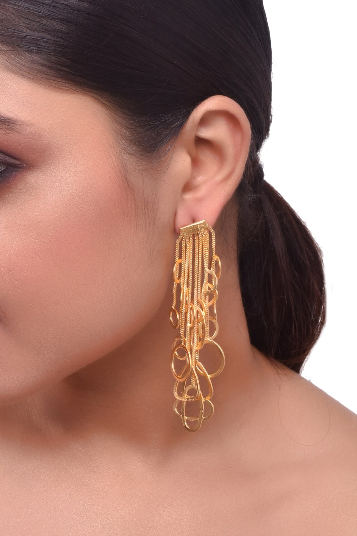 Chain Dangler Earrings 