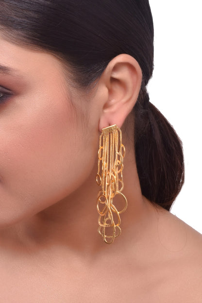 Chain Dangler Earrings 