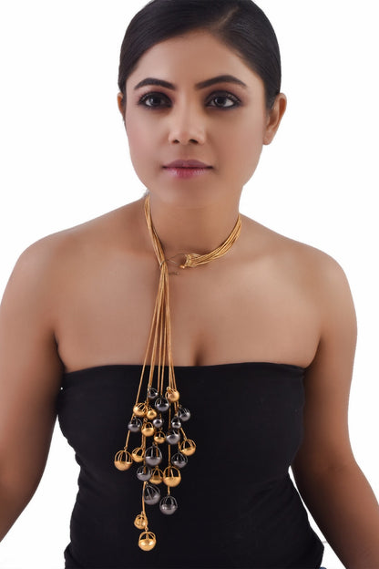 Tassel Pattern Necklace 