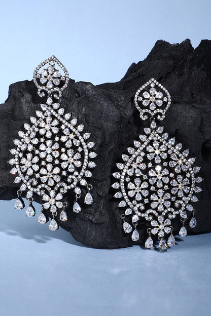 American Diamond Embellished Earrings 