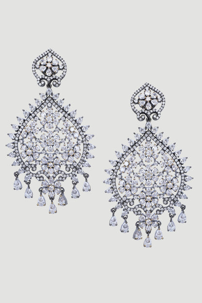 American Diamond Embellished Earrings 