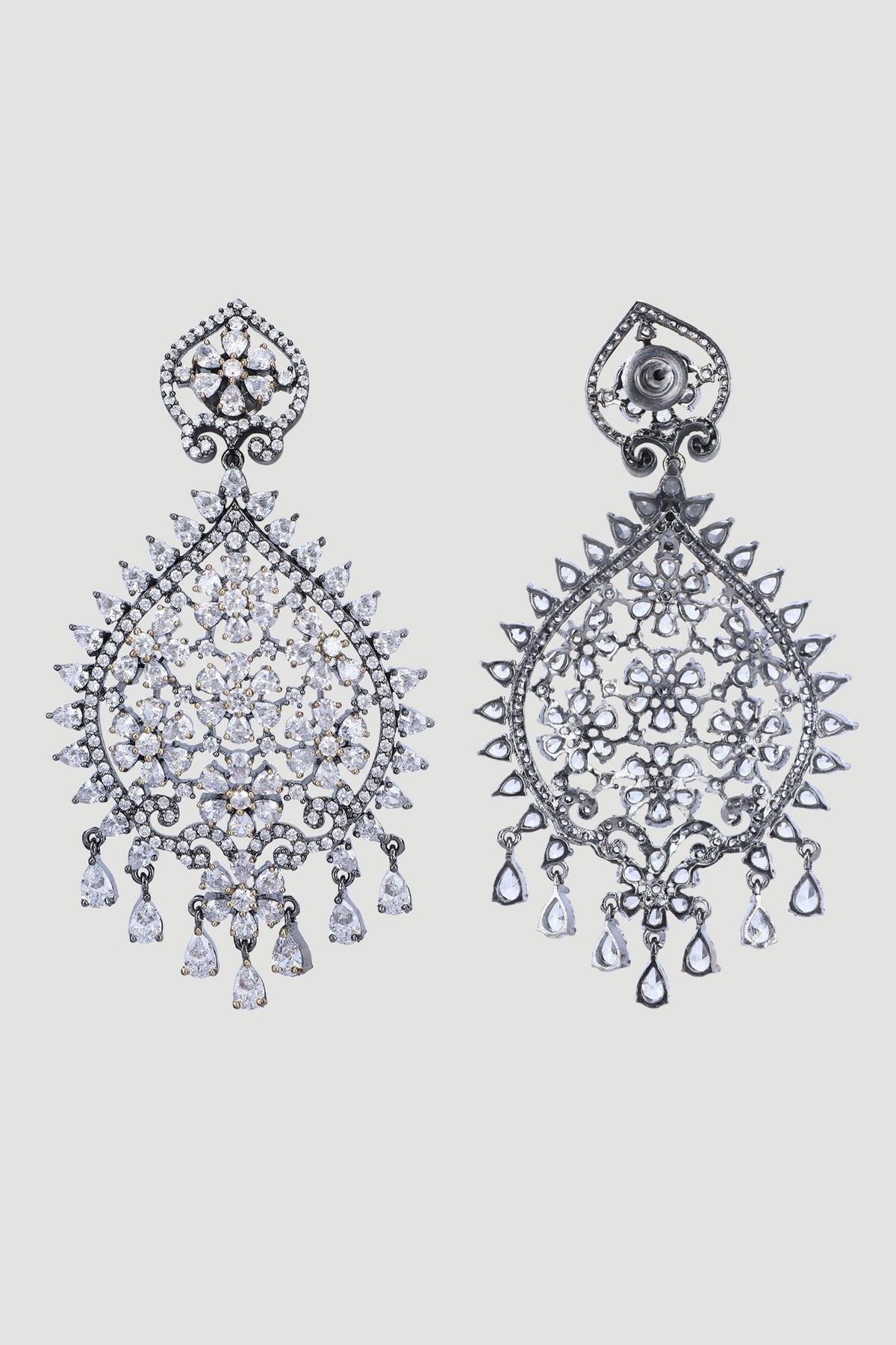 American Diamond Embellished Earrings 
