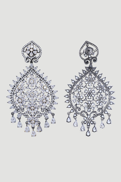 American Diamond Embellished Earrings 
