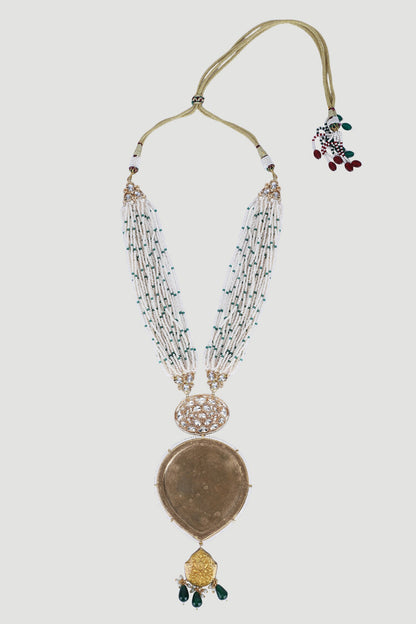 Beads & Stones Embellished Necklace Set 