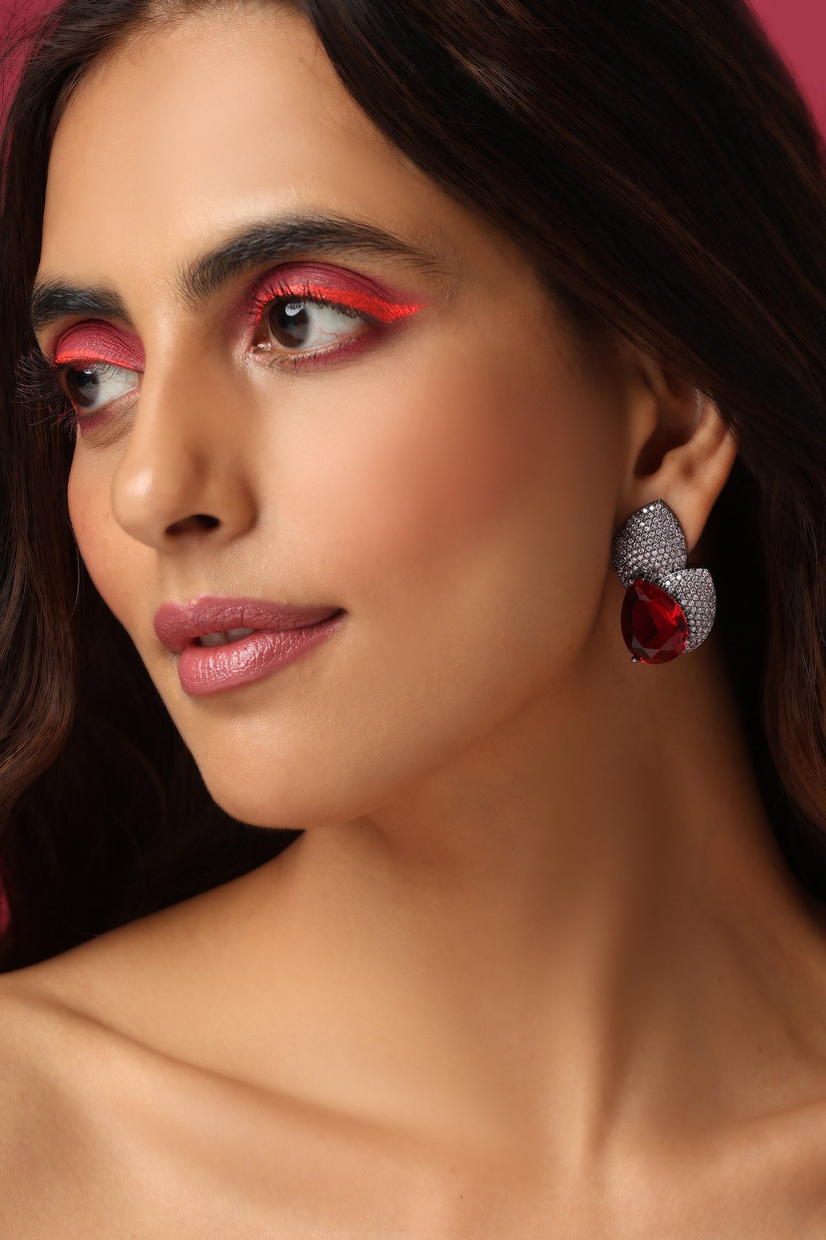 Zirconia Embellished Studs 