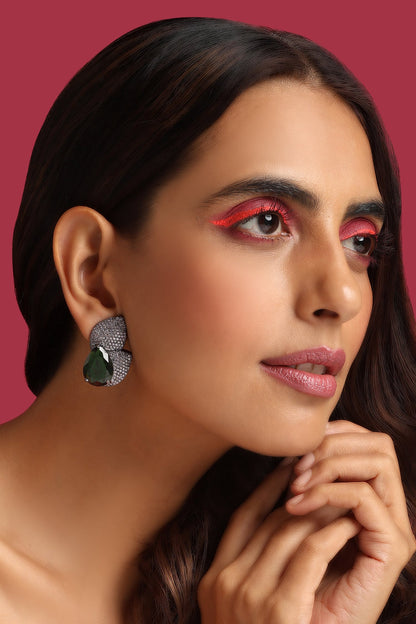 Zirconia Embellished Studs 