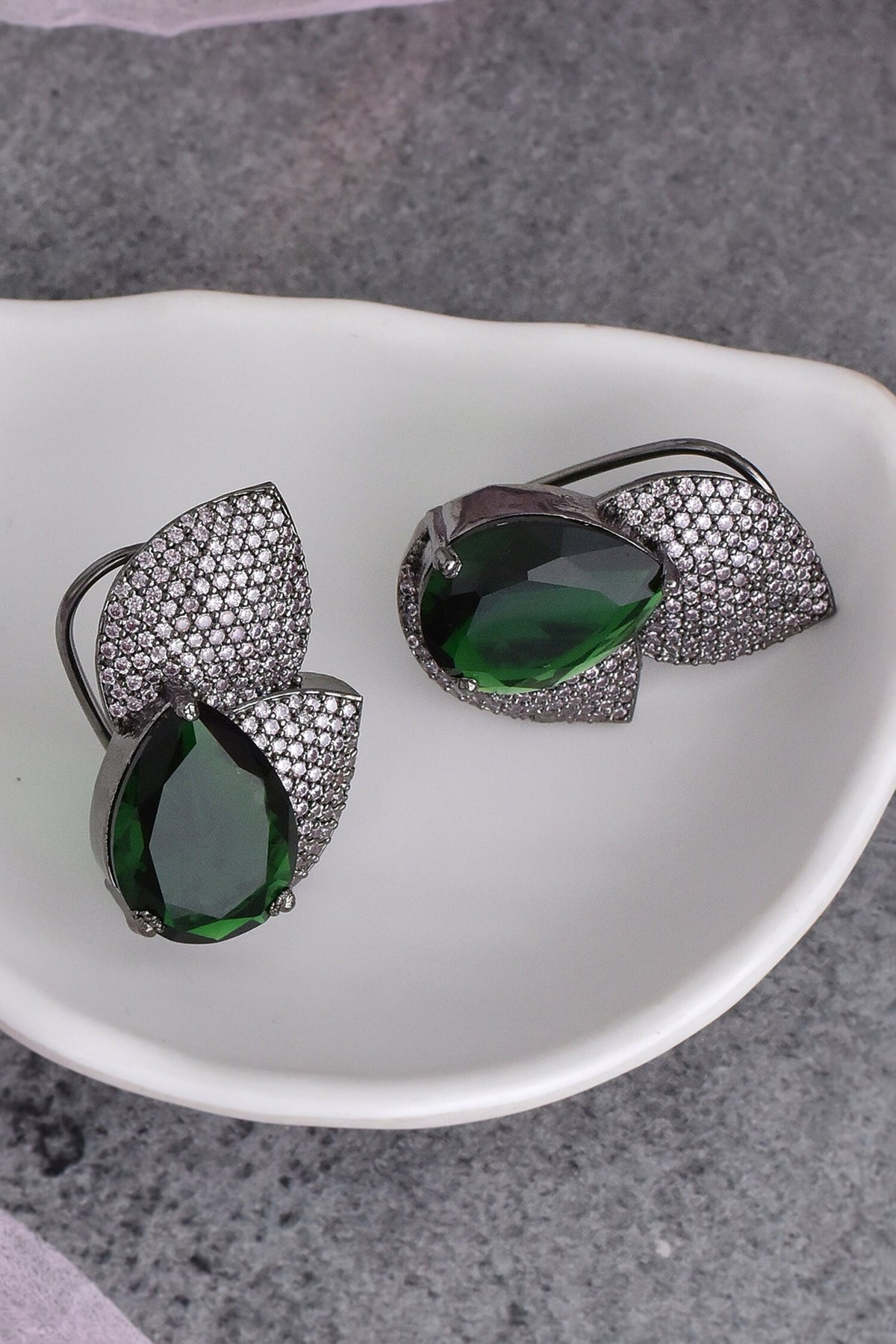 Zirconia Embellished Studs 