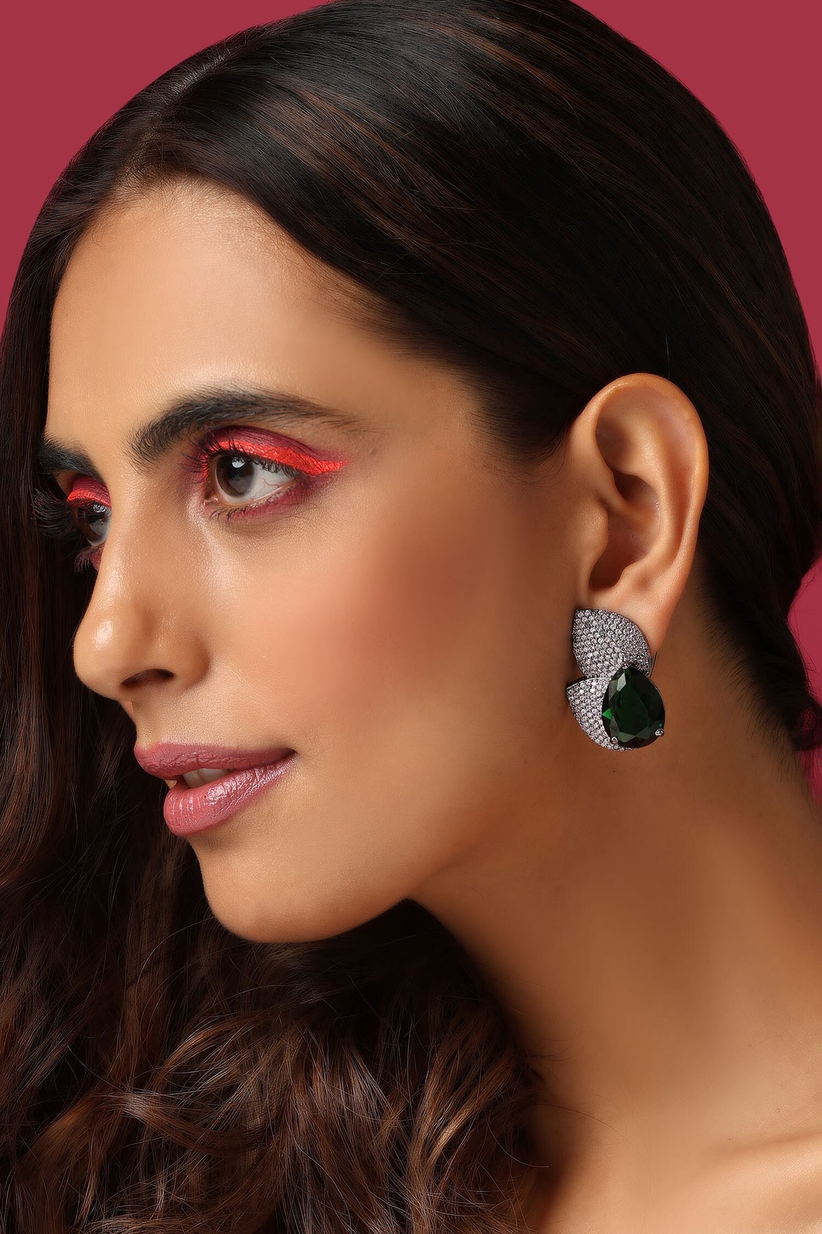 Zirconia Embellished Studs 