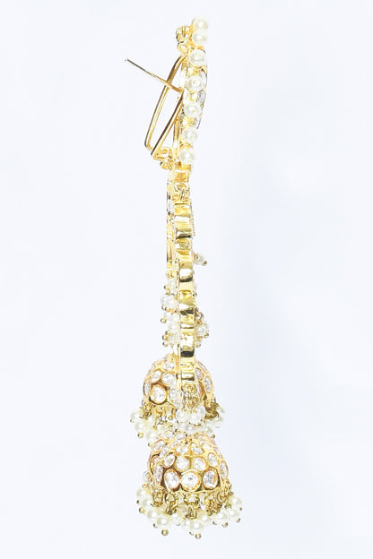 Meenakari Work Chandbalis 