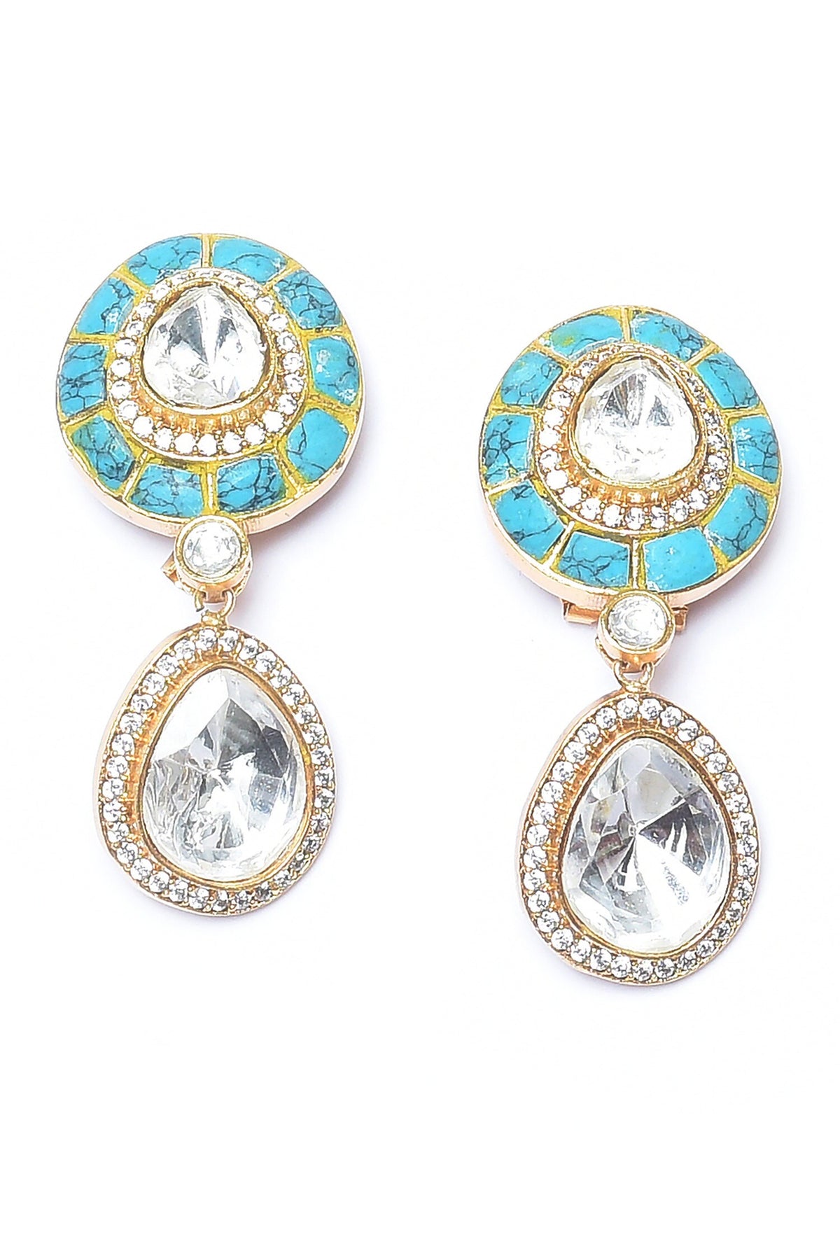 Tear Drop Shaped Earrings 