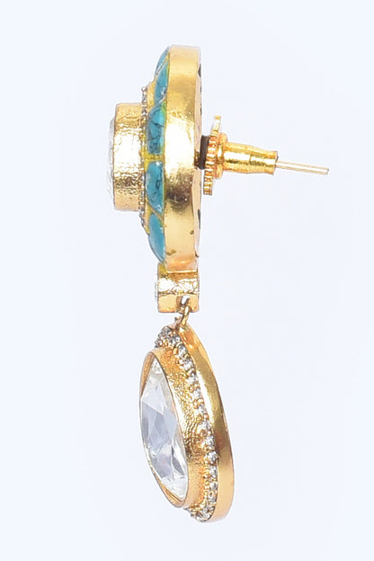 Tear Drop Shaped Earrings 