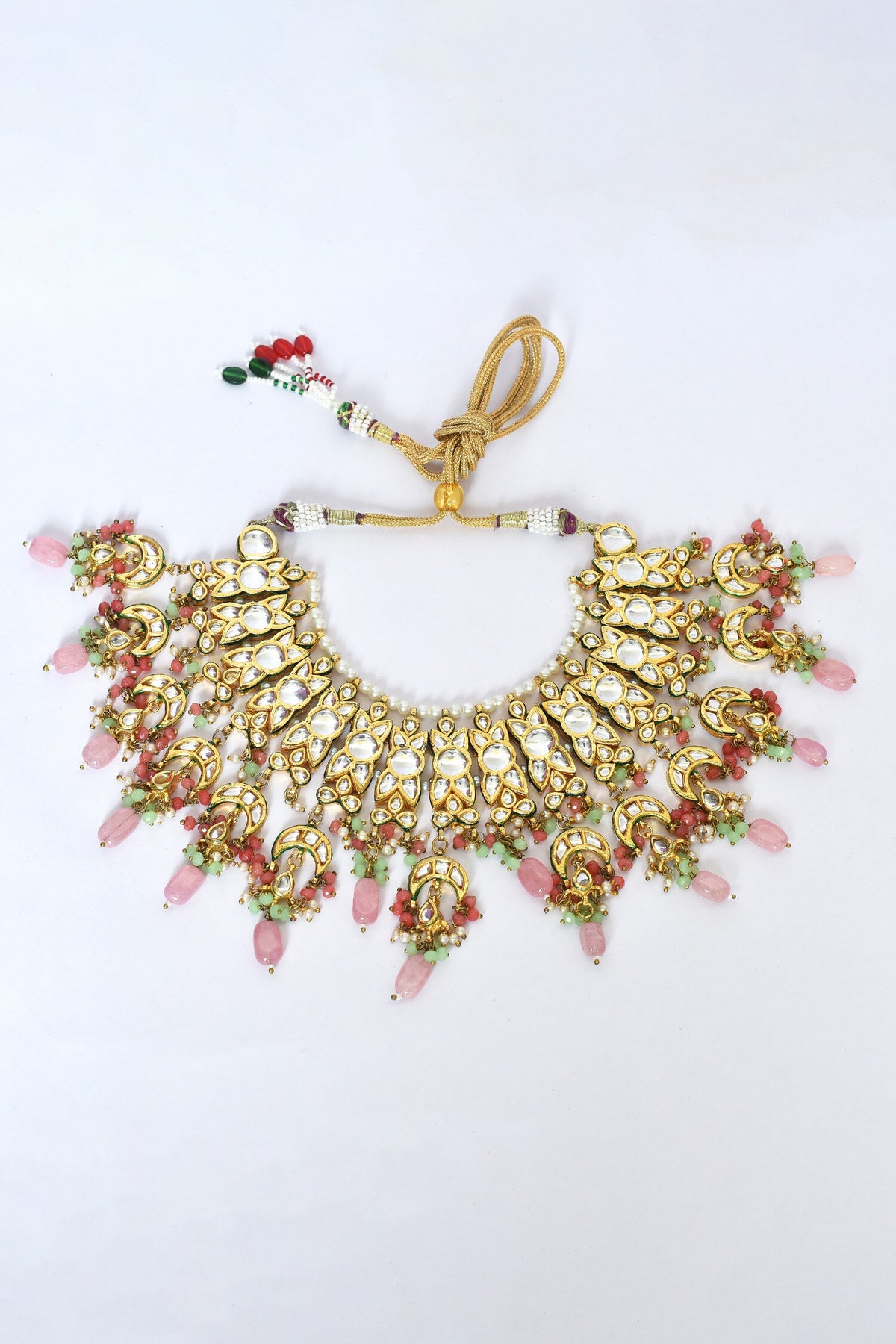 Floral Kundan Studded Choker 